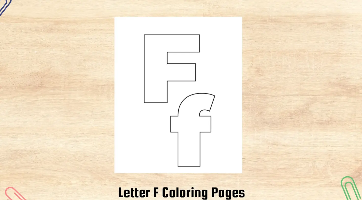 Letter-F-coloring-page