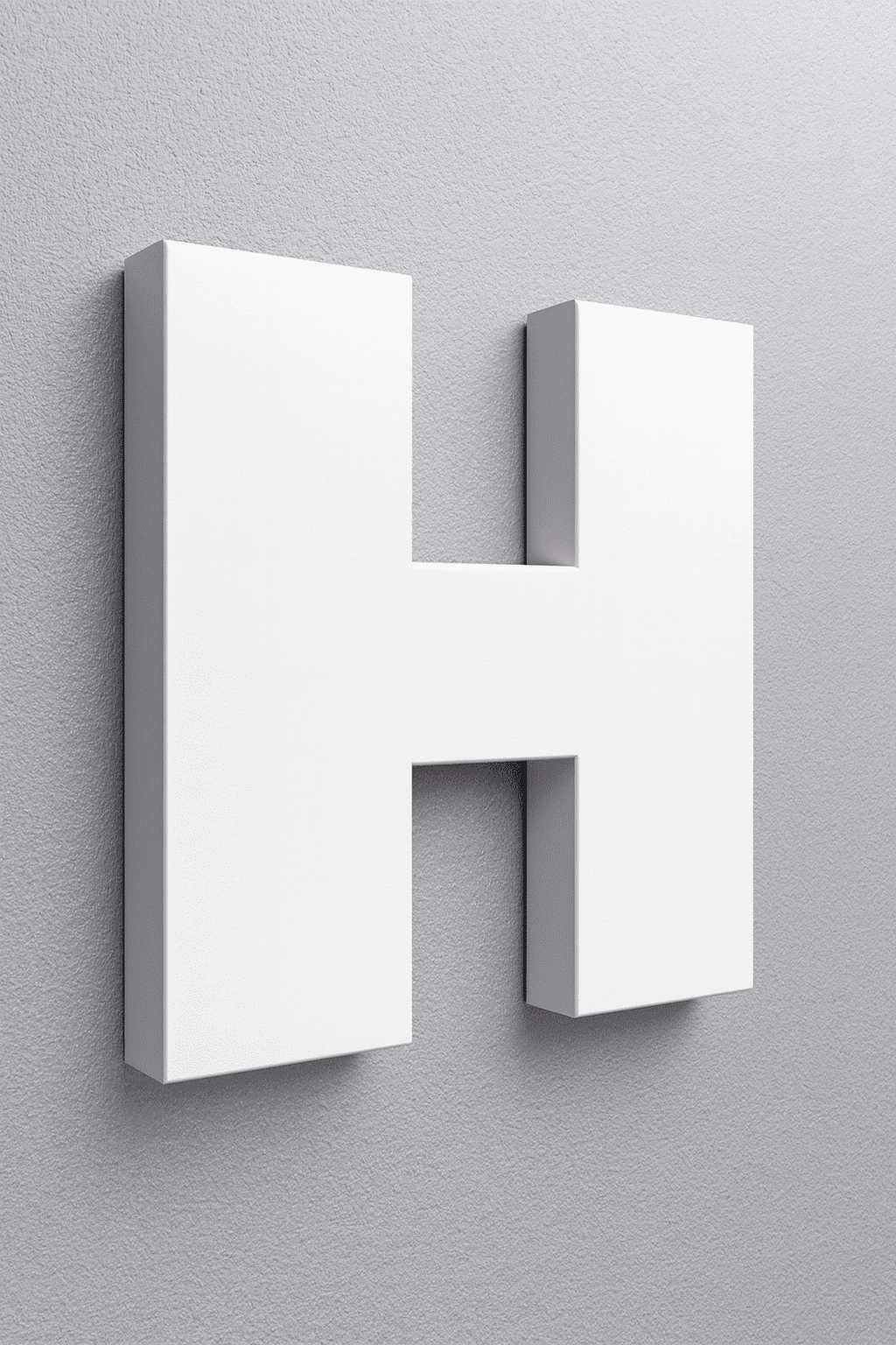 Letter H coloring page