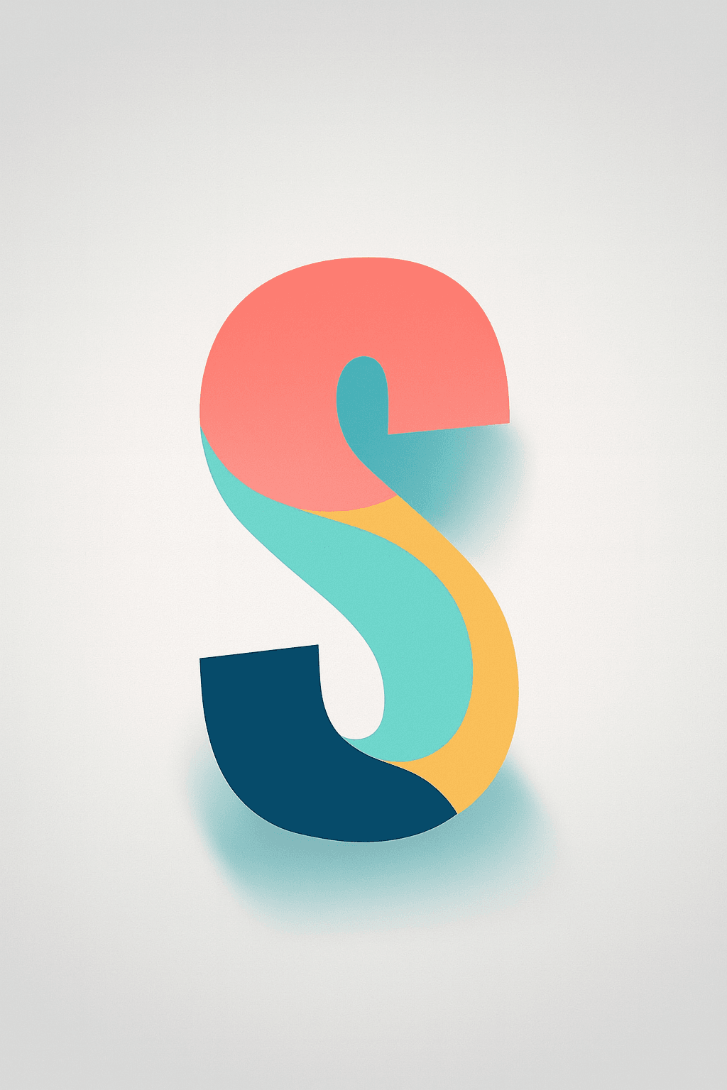 Letter S coloring page